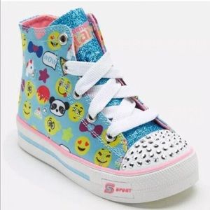 Toddler Girls' S Sport By Skechers Size 5 High Top